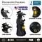 Plague Doctor Creepy Home Figurine, 8" LED Haunted Halloween House Statue
